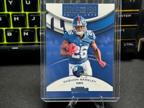 2018 Panini Contenders - Rookie of the Year Contenders Saquon Barkley #RYA-SB