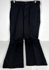 Amazon Essentials Mens Classic-Fit Expandable-Waist Flat-Front Dress Pant Black