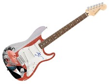 John Cougar Mellencamp Signed Autographed Photo Graphics Guitar