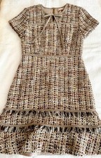 Tory Burch Sz 6 Tweed Dress