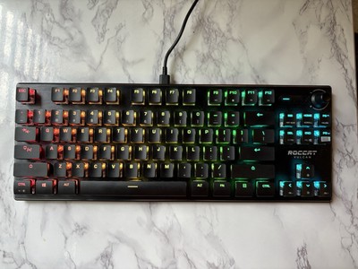 Roccat Vulcan TKL Wired Compact Mechanical RGB Backlit PC Gaming Keyboard NEW