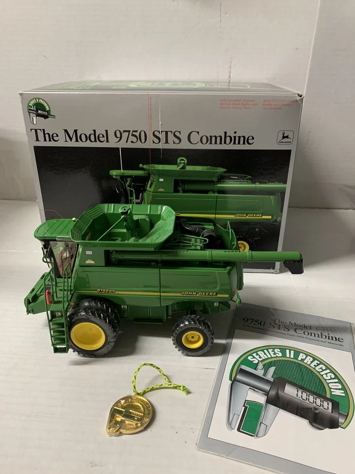 1/32 Ertl John Deere Model 9750 STS Combine W/ Duals, Precision Series #3 - Image 2 of 4