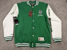 Giacca Boston Celtics uomo MEDIA ALTEZZA Mitchell & Ness Varsity basket nuova con etichetta