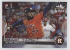 2022 Topps Now Houston Astros World Series Champions /4833 Cristian Javier 0m4q