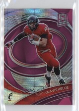 2022 Panini Chronicles Draft Picks Spectra Neon Pink Prizm /75 Travis Kelce 1i60