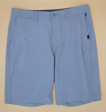 Quicksilver Men's Gray Stretch Amphibian Water Hybrid Shorts 30 Waist