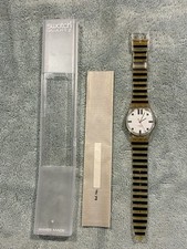 Vintage Swatch 1987 GK105 Calafatti - New in Box. Tested/Working