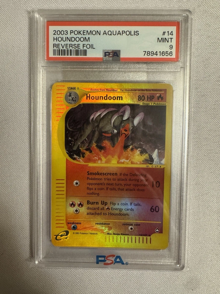 Houndour Pokmon TCG Professional Sports Authenticator (PSA) Individual  Trading Card Games for sale - eBay