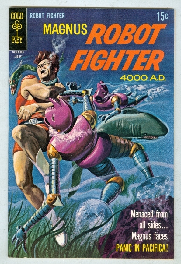 Magnus Robot Fighter 4000 A.D. #27 August 1969 F/VF | eBay
