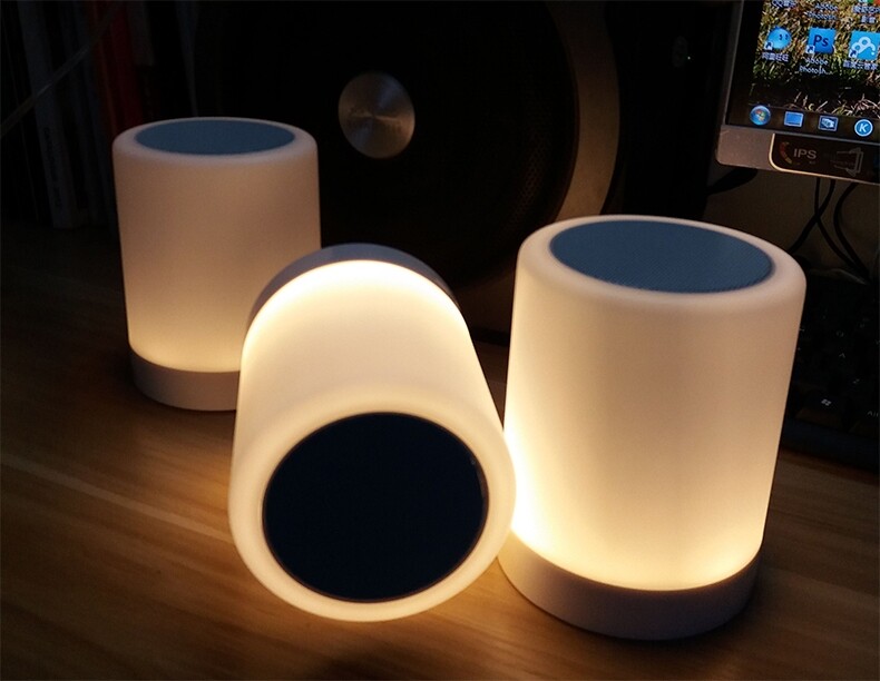 Enceinte BL05 compacte anti-panne de batterie avec lampe intégrée - 4