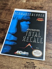 Aut&eacute;ntico Vidpro Total Recall KayBee Toys R Us NES Nintendo Schwarzenegger Retro