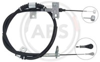 A.B.S. K17450 Seilzug, Feststellbremse Links FüR Ssangyong