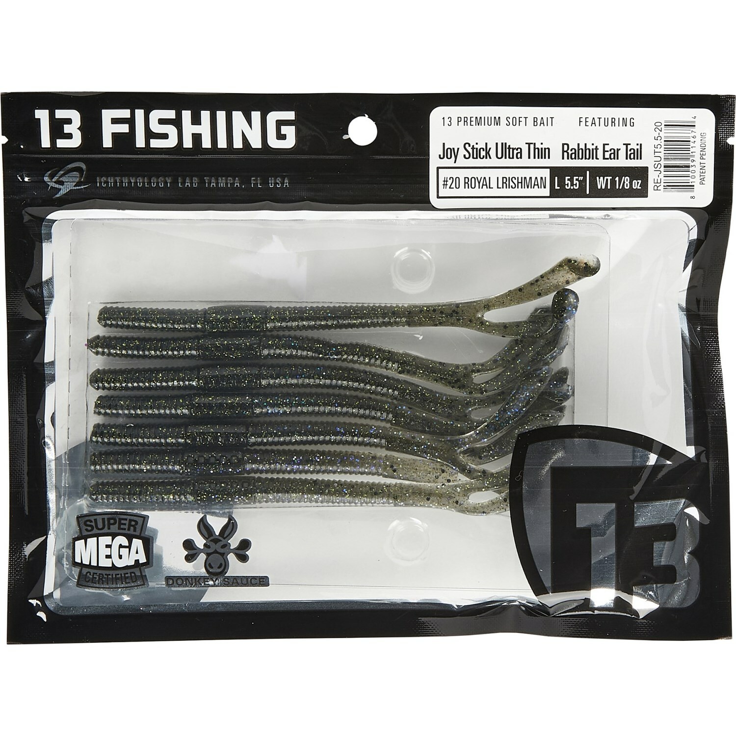 13 Джойстик для рыбалки Ультратонкий кроличий хвост с мягким червем Drop Shot 7 шт 55 2090₽