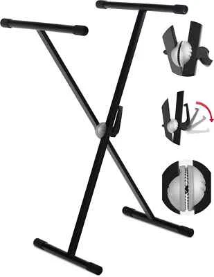 CLASSIC CANTABILE Supporto Stand Portatile X Tastiera Pianola Stand Regolabile a 5 Livelli