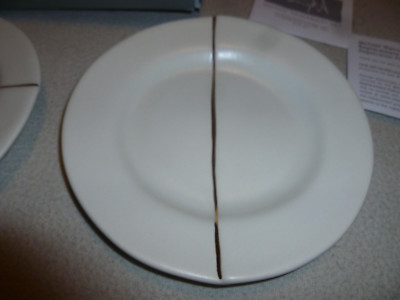 NEW IN BOX MICHAEL WAINWRIGHT MEZZA TIDBIT PLATE SET 2 PLATES NIB