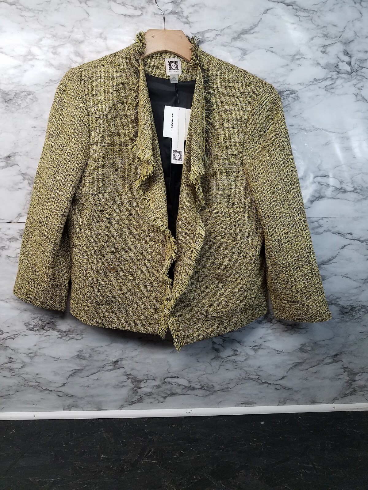 Anne Klein Womens Blazer Jacket M 