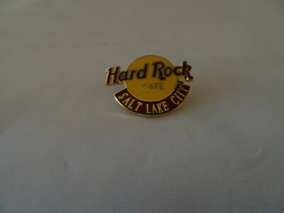 Hard Rock Cafe Classic Logo pin very early 1st Series Salt Lake City