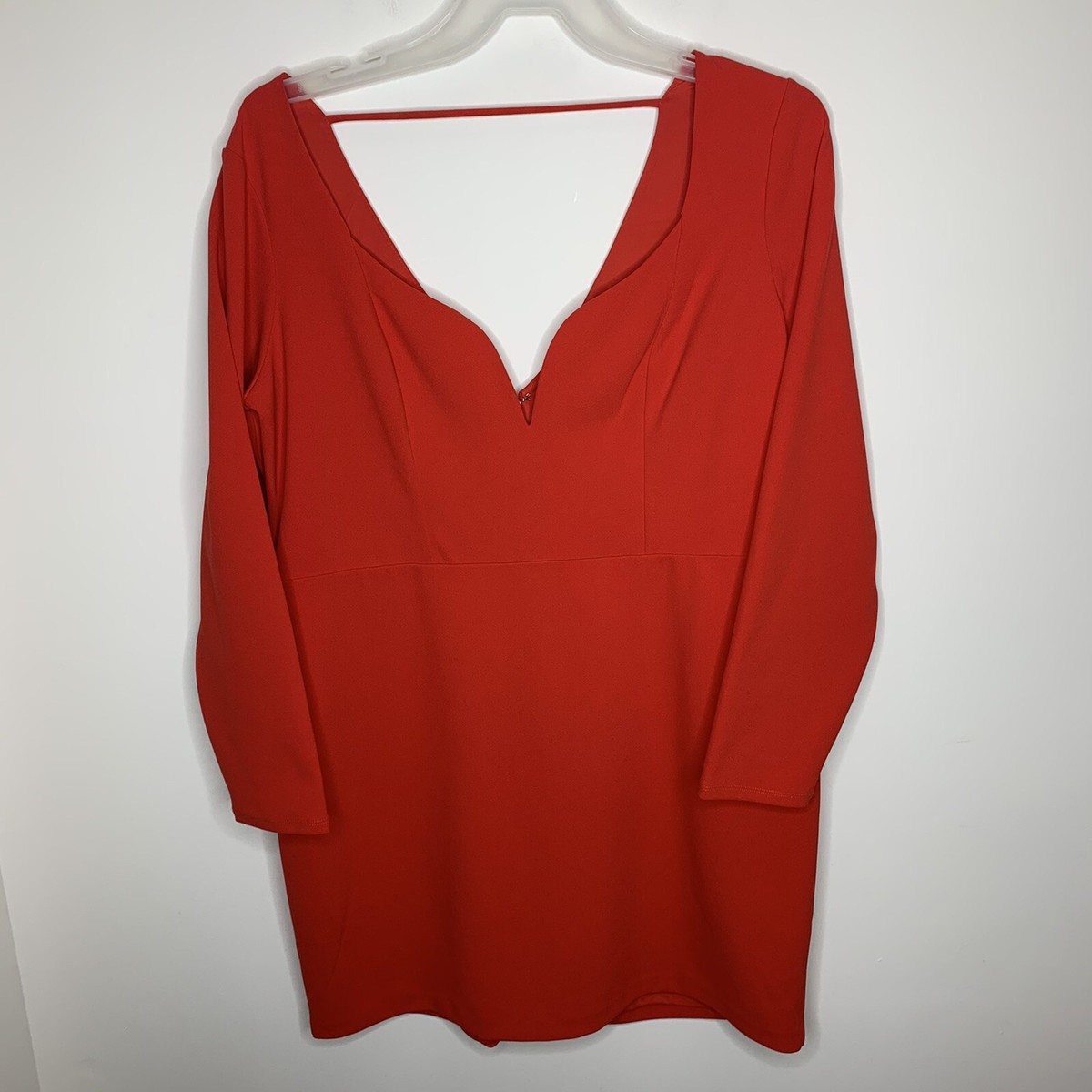 NWT Express Womens XL Red Long Sleeve Dress MSRP $79.90 NWT Express Womens XL Red Long Sleeve Dress MSRP $79.90