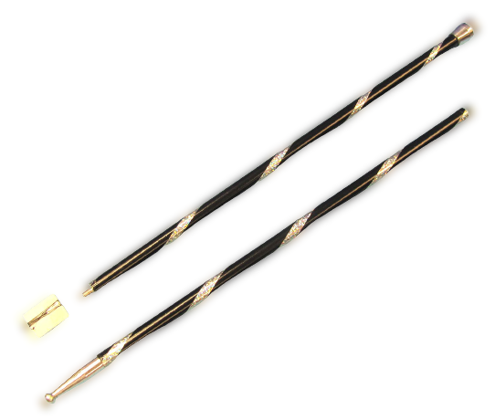 MilesMagic Baguette Dansante En Aluminium – Canne Flottante De 86 Cm (34 Pouces) Pour Tour De Magie – Léger, équilibré, Se Démonte – Idéal Pour Spectacles De Lévitation Et Manipulation