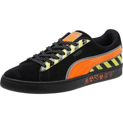 puma suede black 7.5