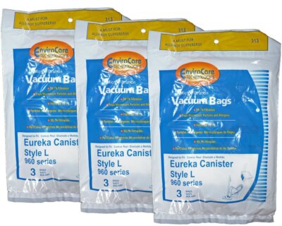 Replacement Micro Filtration Vacuum Bags Made To Fit Eureka Style L 930 965 Seri