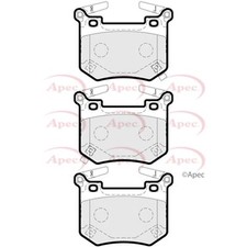 Brake Pads Set For Kia Stinger CK 3.3 T-GDi Rear Apec Red 58302J5A55