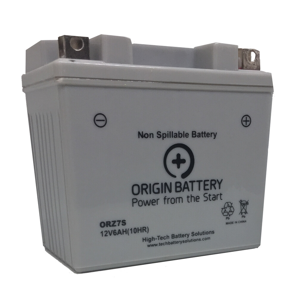 Yamaha XT225 Motorcycle Battery 2001-2007 12V 6AH 100CCA AGM Dry