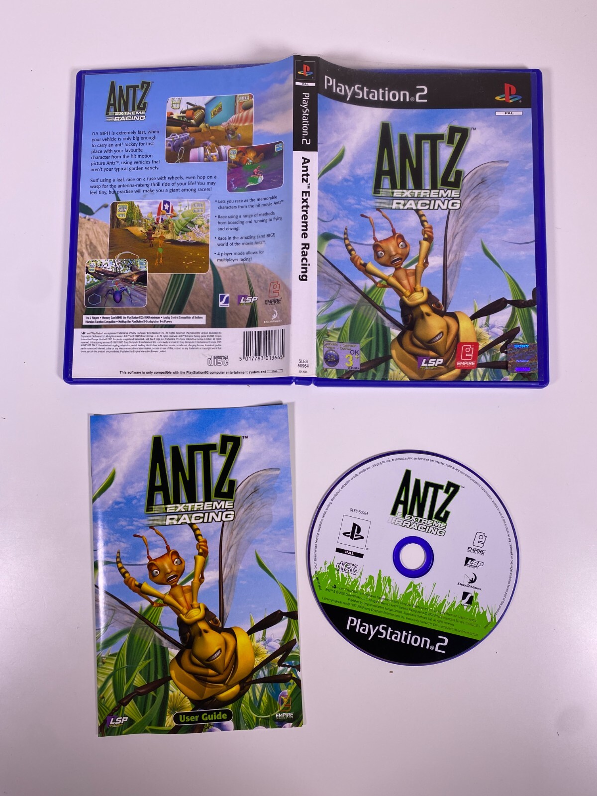 Antz Extreme Racing -  PS2 Game - Complete - VGC