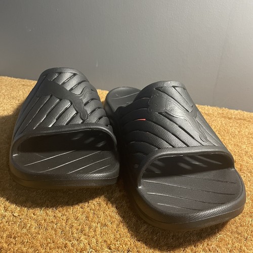 puma jet black shoes