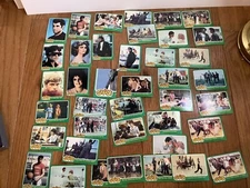VINTAGE 1978 PARAMOUNT GREASE TRADING CARDS LOT OF 40 Green Border