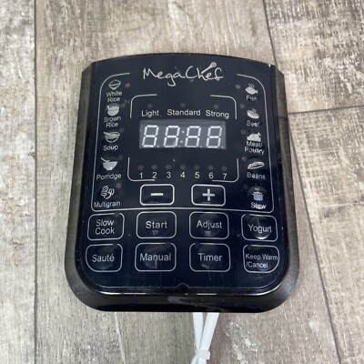 MegaChef 8-Quart Digital Pressure Cooker w/ 13 Pre-sets Replacement Screen