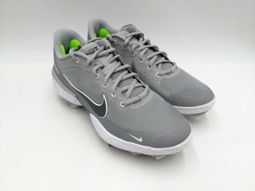 Nike Alpha Huarache Elite 4 Mid Metal Baseball Cleats Grey FD2744-102 Men\'s 7.5 Nike Men main image 3