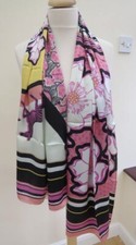 Ted Baker Zebra Tribal Long Silk Scarf RRP£69 - STUNNING!! NEW!!