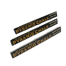  Lot of 3 Elephant Balls Pyramid Chalk Pool Billiard Chalk 36 TOTAL, Vintage