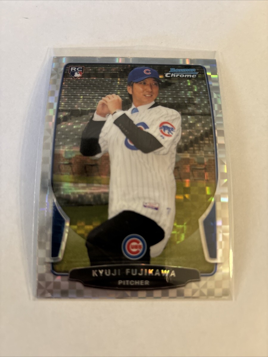 2013 Bowman Chrome - X-Fractor #8 Kyuji Fujikawa (RC) | eBay