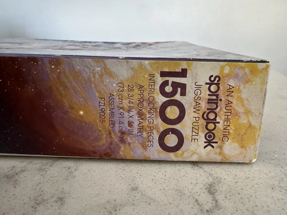 Vintage 1997 Springbok 1500 piece Star Wars Empire Strikes Back puzzle - READ - Image 4 of 4