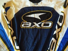 AXO Sport Shirt Men's Large Motocross Racing Team Issue Air Jersey AMA Moto