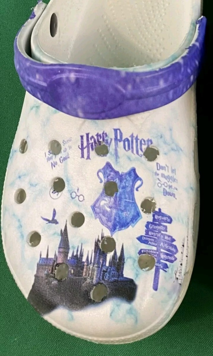 Harry Potter Ravenclaw Custom Printed Crocs Clogs View 3