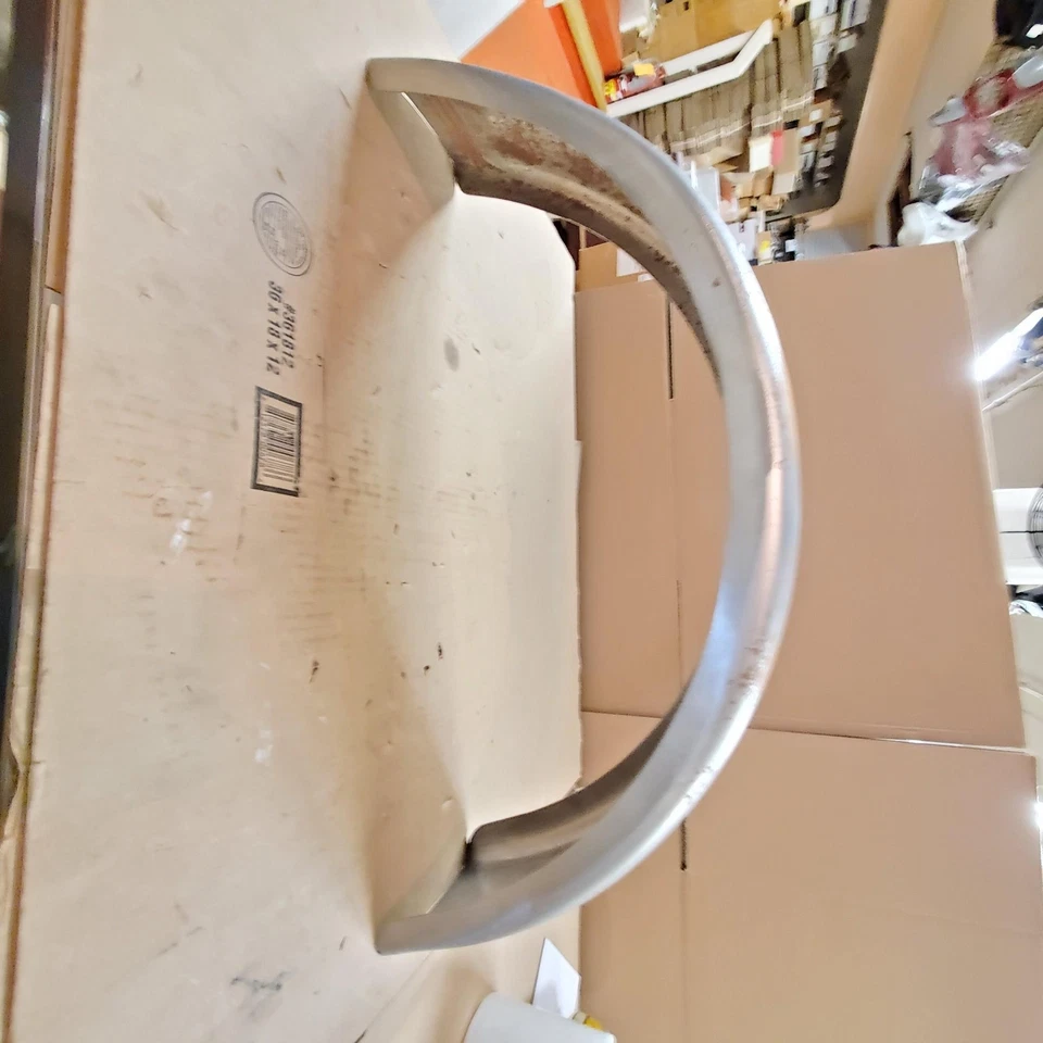 Remolque trasero 6" guardabarros plano motocicleta Harley Honda Triumph CB XS Chopper Bobber Foto 4 de 4