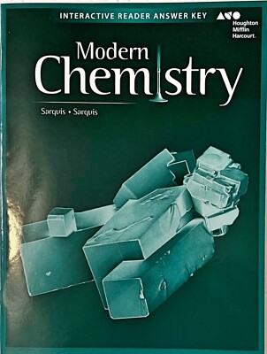 HMH Modern Chemistry Interactive Reader Answer Key 2017