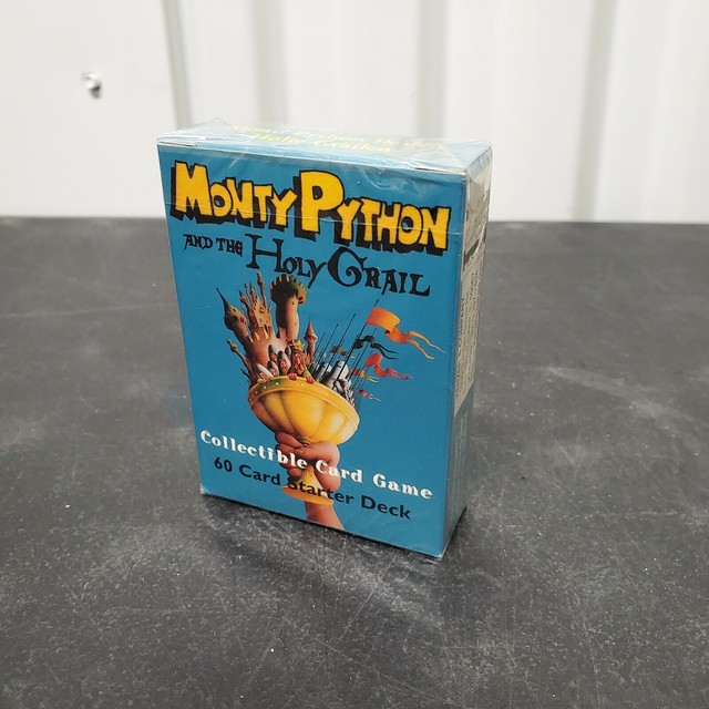 Vintage Monty Python And The Holy Grail Collectible Card Game Starter Deck 1996 For Sale Online Ebay