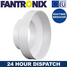 Image of Ducting Reducer 150mm to 125mm - 6 to 5 inch Duct Pipe Reduction Adaptor