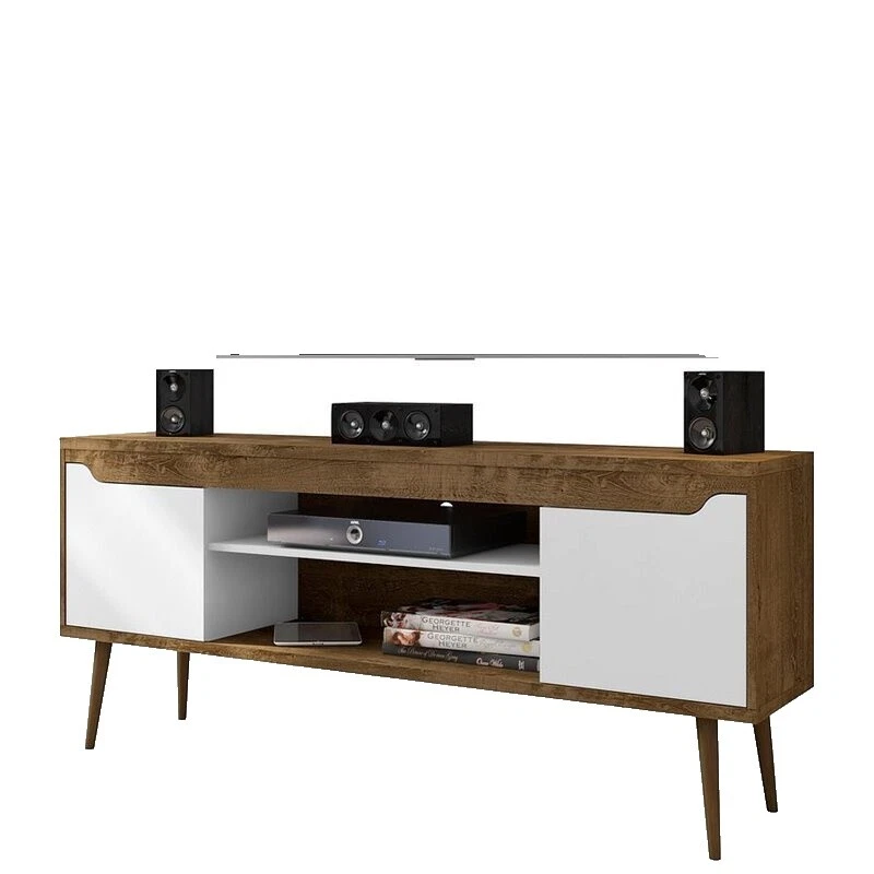 White Mid-Century Modern Entertainment Units & TV Stands