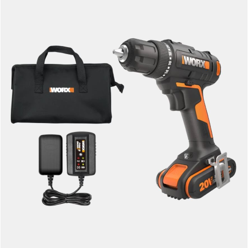 Trapano Avvitatore a batteria 20V Worx WX100 - Batteria e Caricabatteria inclusi