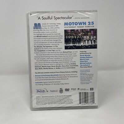 Motown 25 Yesterday Today Forever (DVD, 2014) Michael