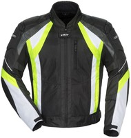 Cortech Vrx Air Mesh Motorcycle Jacket (black/hi-viz/white) Choose Size Cortech Vrx Air Mesh Motorcycle Jacket (black/hi-viz/white) Choose Size