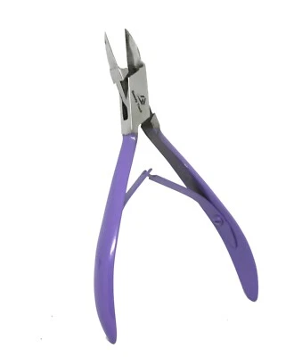 PROFESSIONAL CLIPPER HAND TOE INGROWN NAIL NIPPER CUTICLE PURPLE SCISSORS CUTTER