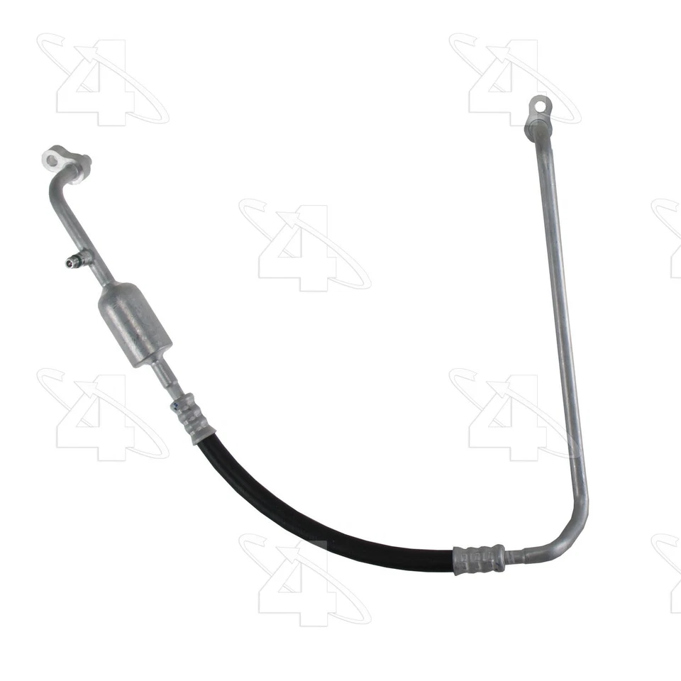 Manguera de descarga de refrigerante aire acondicionado Chevrolet Silverado 1500 2011-2013 4 estaciones Foto 3 de 4