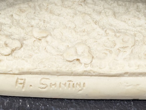De Colección Santini Firmada Escultura Perro Caza Labrador Golden Retriever Resina Regalo13" - Imagen 3 de 5
