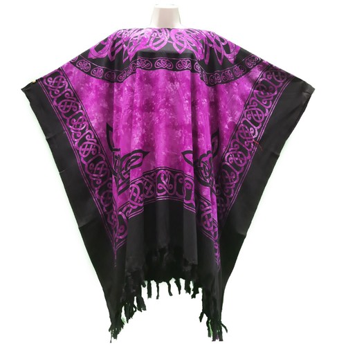 ROMAN Top Tunic Poncho Celtic Shirt Beach Celtic Irish Dress Blouse Kurta Kaftan - Picture 6 of 8